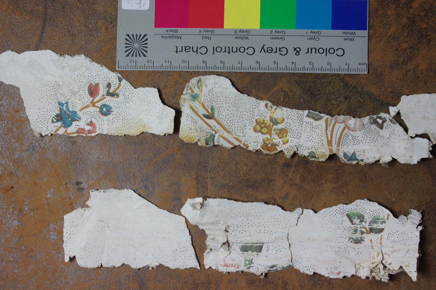 KLEURHISTORISCH ONDERZOEK | PAPIERBEHANG