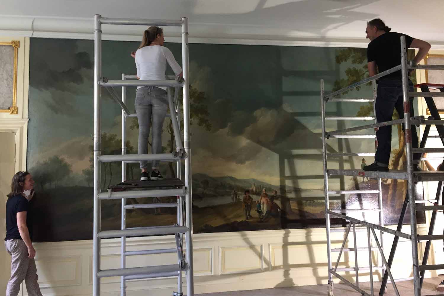 5-Regentenkamer Den Haag uitname doeken